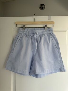 100% Cotton Poplin Short Made in Italy